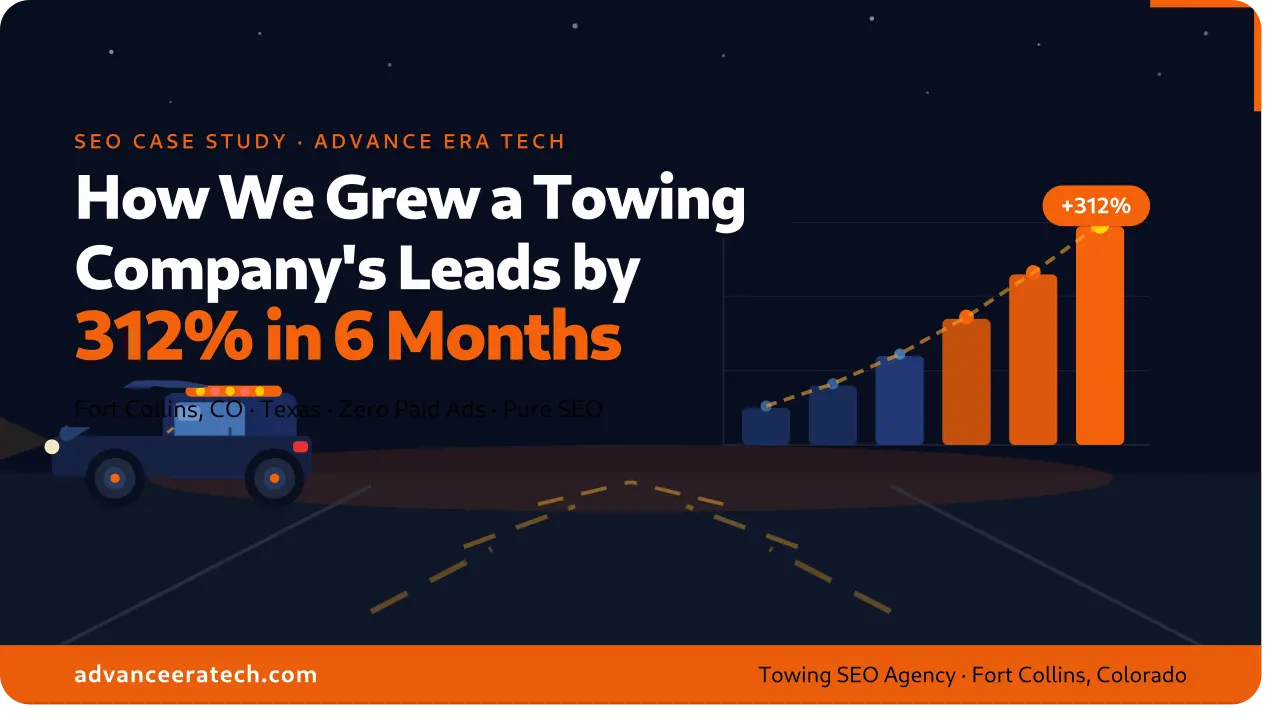 SEO Agency for towing, towing local seo